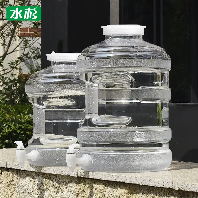 5 liter portable plastic container with Tap for Liquid Empty PC water