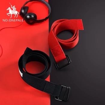 

NO.ONEPAUL women belt Luxury brand Alloy adjustable buckle Solid Color Long Belts Women fashion cute Casual Female Waist Belts