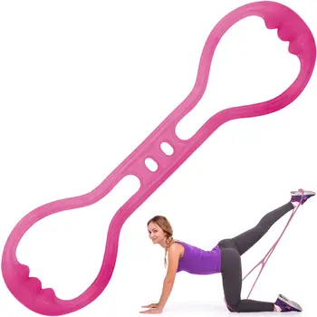 

Exercise Bands Fitness 8 Word Chest Developer Booty Bands Puller Set Latex Resistance Bands Pull Up Yoga Fitness Pull Rope