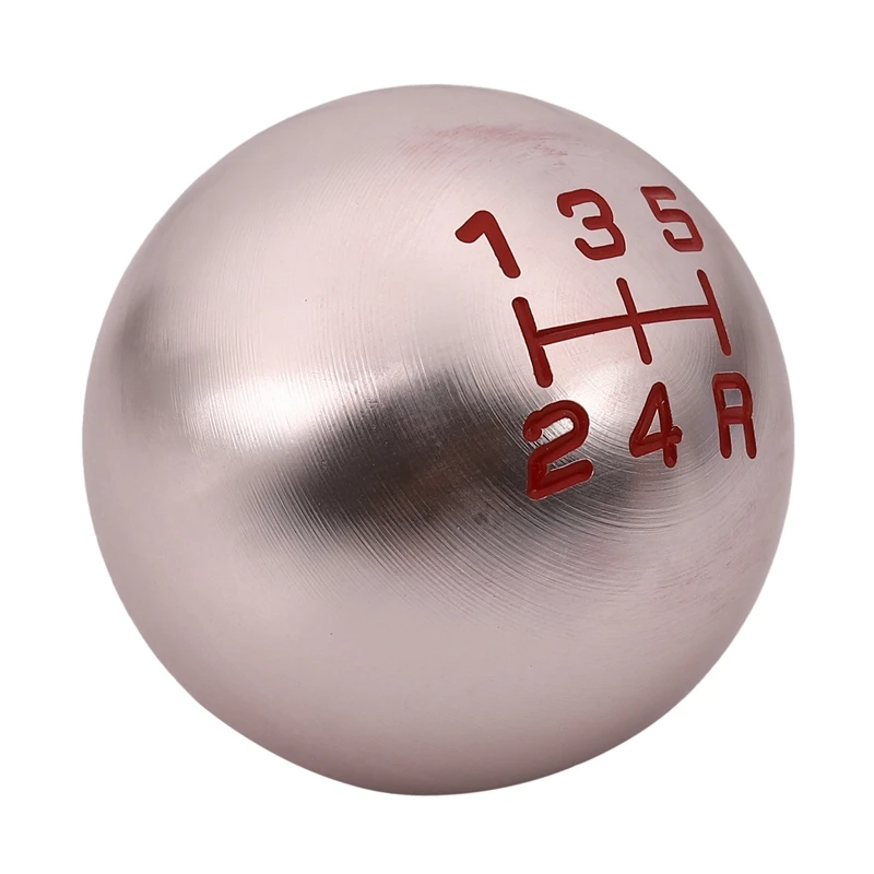 Automotive Cnc Aluminum 5-Speed Jdm Spherical Shift Gear Knob For Honda Feicheng Civic City Fd2 Fn2 Ep3 R Dc2 Dc5 Ap1 Ap2 S2000 |