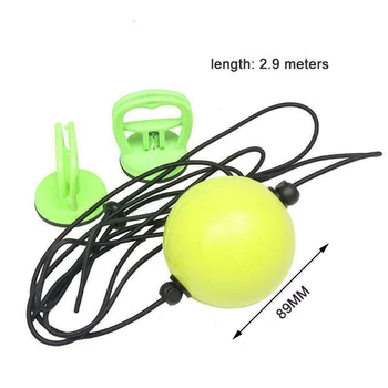 

PU Leather Punch Bag Adults Suction Cup Reflex Boxing Speed Ball Hanging Fitness Training Round Workout Decompression Exercise