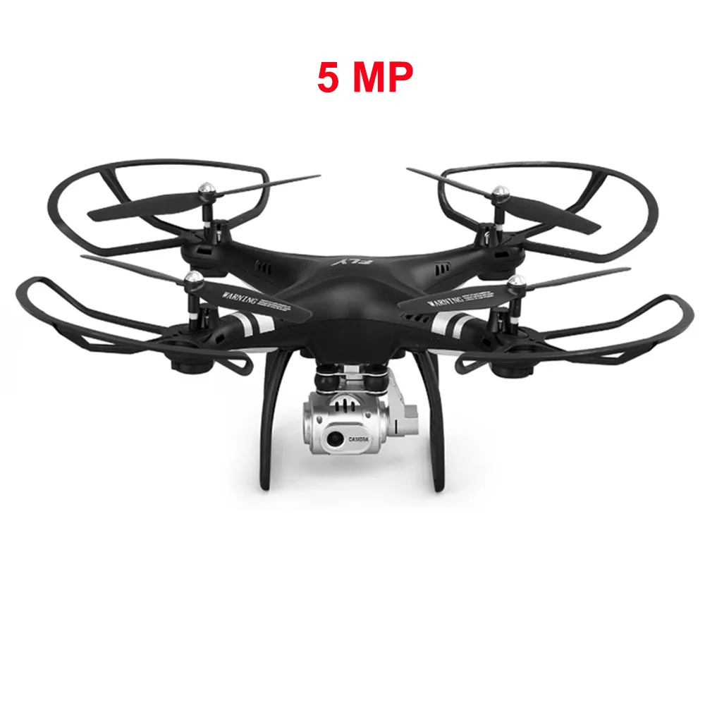5MP 1080P камера дроны Трансмиссия RC Квадрокоптер Wifi FPV камера 20-25 мин Время полета WiFi Дрон с камерой - Цвет: 5MP