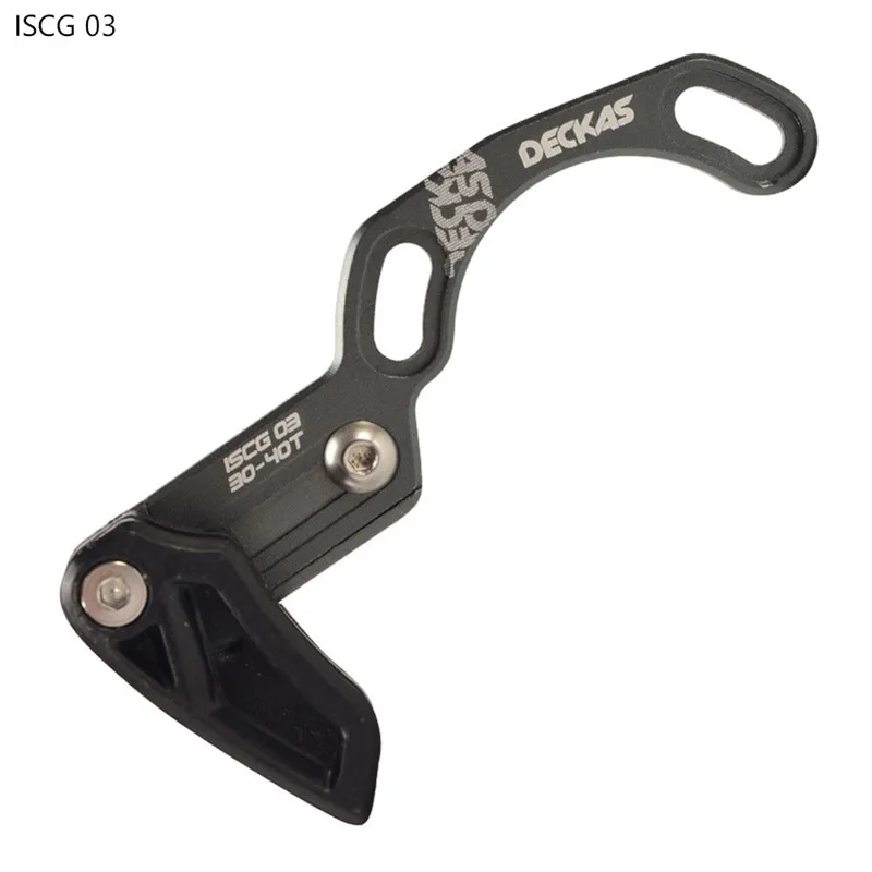 ISCG03 gray Велосипед/направляющая велосипедной цепи MTB ультра светильник стабилизатор цепи горная дорога односкоростная широкая узкая Шестерня кольцо направляющая цепь анти-капля - Цвет: ISCG03 gray