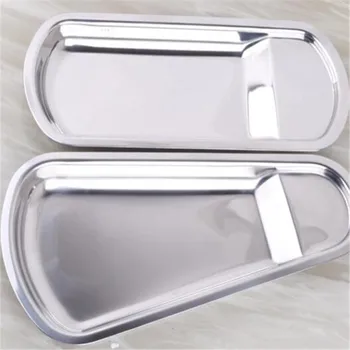 

Stainless Steel Jewelry Serving Plate Metal Tray Storage Decoration Ornaments Arrange Fruit Tea Tray Home Decoration