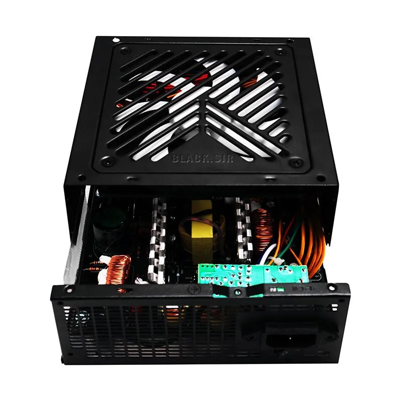 Блок питания для 1Stplayer ATX 12V без режима игры бесшумный блок питания Номинальная мощность 450 Вт пиковая мощность 550 Вт блок питания черный. Sir 450 Вт