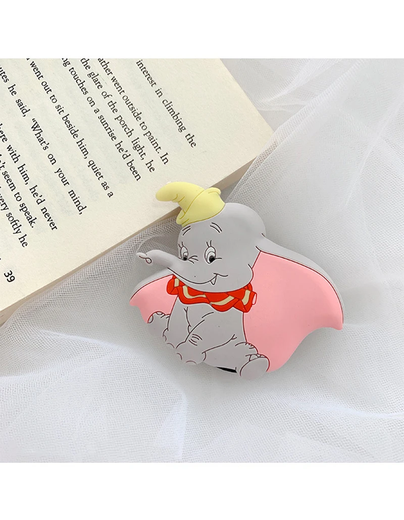 Dumbo 3D Универсальный растягивающийся Кронштейн для мобильного телефона с мультяшной воздушной сумкой расширяющийся держатель для телефона Автомобильный держатель для телефона - Цвет: Dumbo