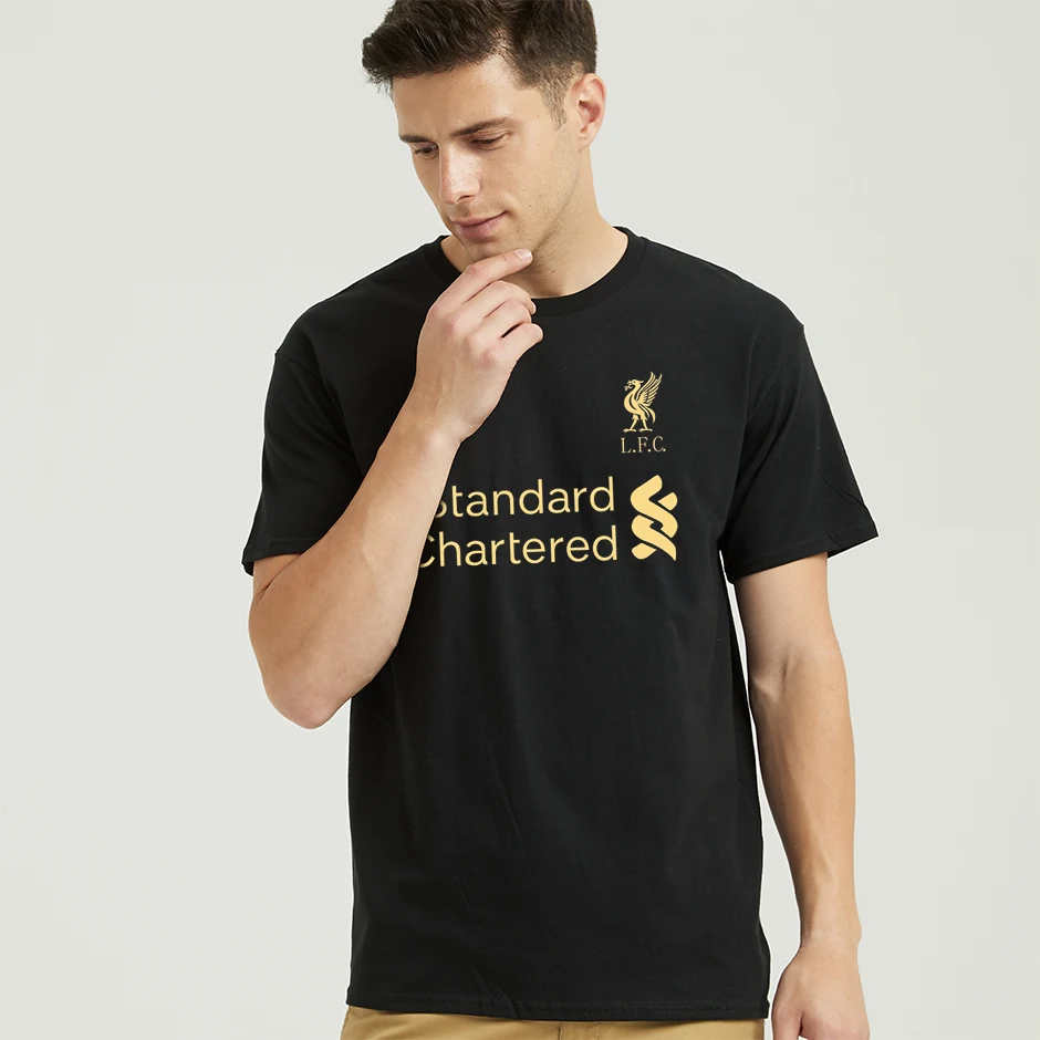 

Mo Salah You'll Never Walk Alone Never Give Up Liverpool T Shirt Champions League Final Madrid 2019 O Neck 3D printing T-Shirt