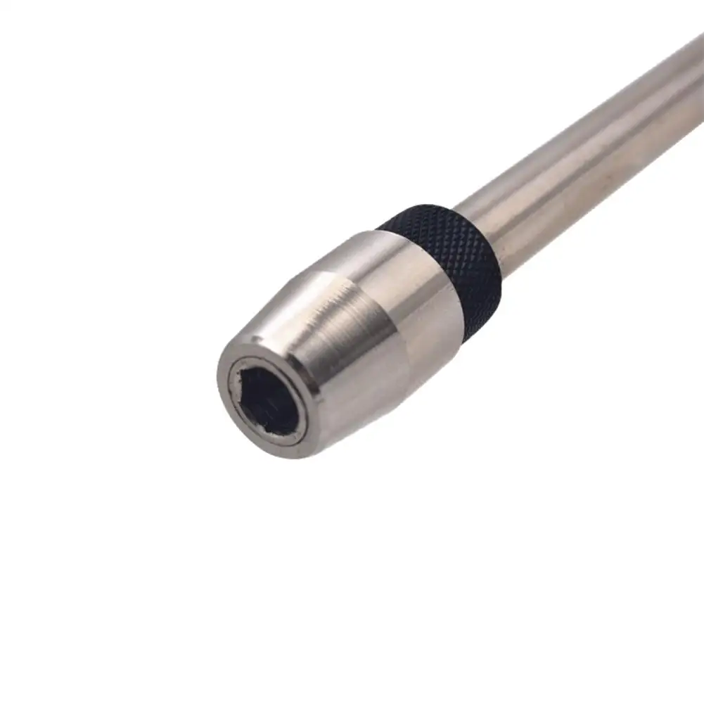 Hex Shank Quick Release Self-locking Connecting Rod Electric Drill Screwdriver Long Quick Adapter Rod Fast Drill Adapter 300mm
