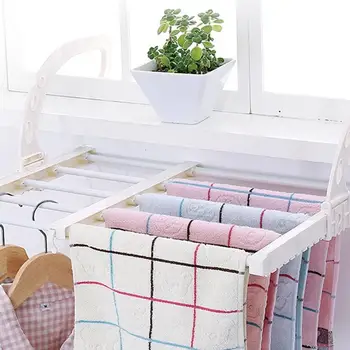 

Simple Collapsible Drying Rack Clothes Shoes Drying Rack Creative Multi-function Creative Multi-function Balcony Hanging Racks