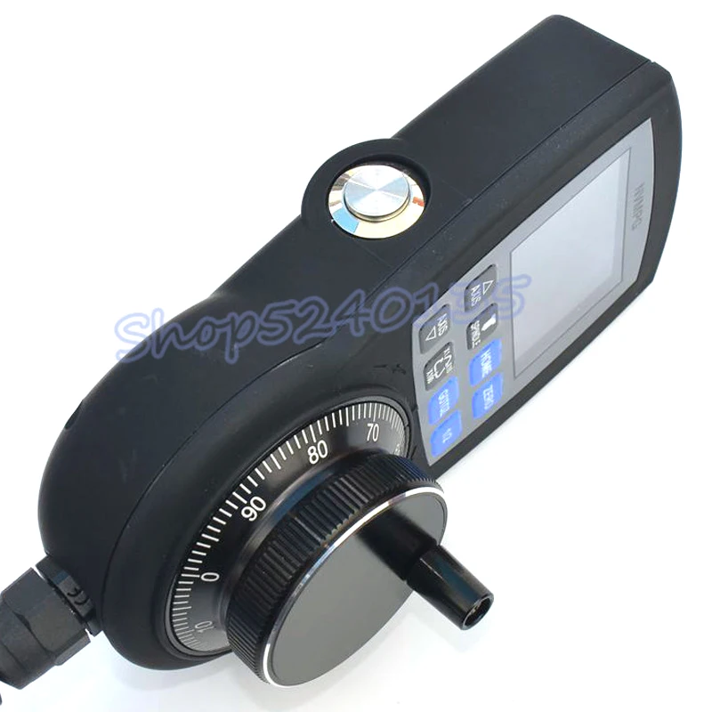 CNC 6 Axis NVMPG Manual Pulse Generator Handwheel with LCD RJ45 / DB15 Serial Communication Protocol