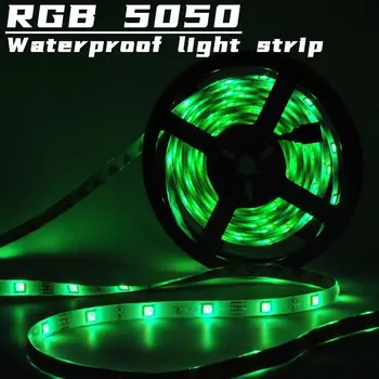 

LED Strips for room luz led Iuces Led RGB 5050 SMD Waterproof Flexible Lamp Tape Ribbon Diode DC12V WiFi for Christmas for room