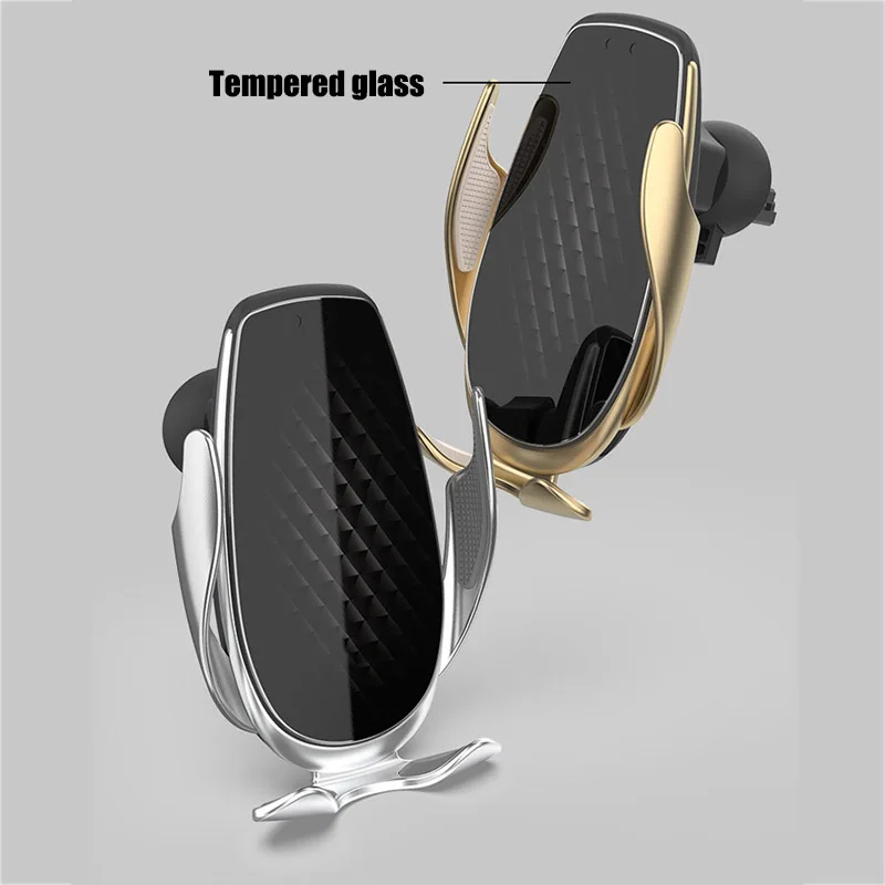 

Mobile Phone Bracket Holder Charging Wireless Charger Portable 360 Degree Rotating for Car LSMK99
