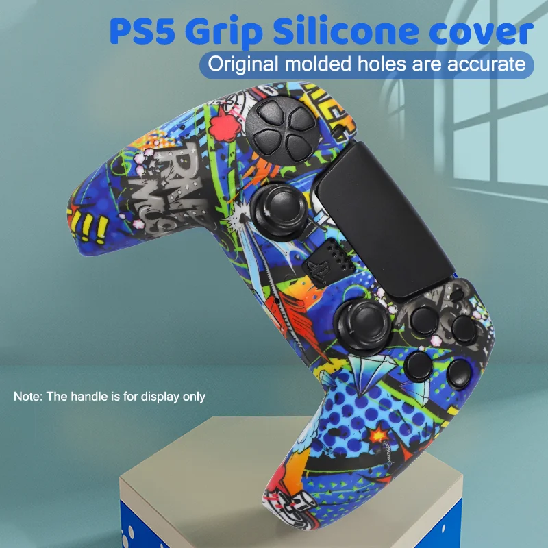 Мягкий силиконовый гелевый резиновый чехол для PS5 контроллера SONY Playstation 5