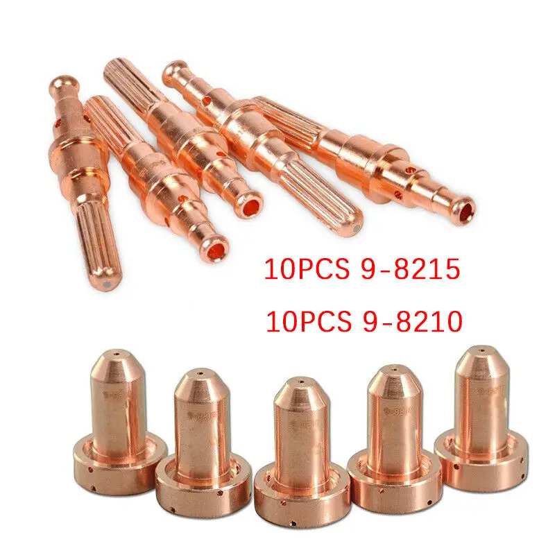 

20x Plasma Consumables For Thermal Dynamics SL60/100 PK20 9-8215 9-8210 Solid Electrodes&Nozzles Kit Cutting Welder Tor