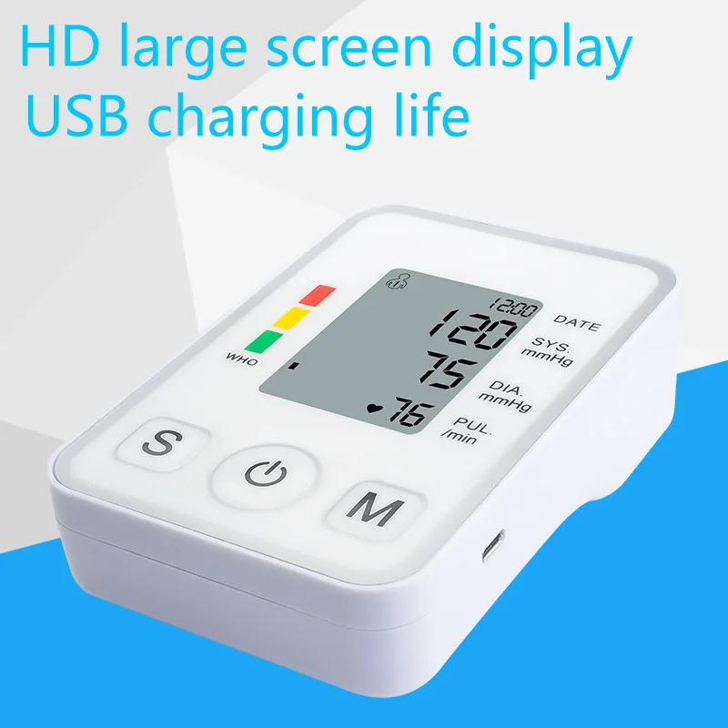 

Arm-type Voice Full-automatic Electronic Home USB Electronic Blood Pressure Monitor Pressure Blood Pressure Device