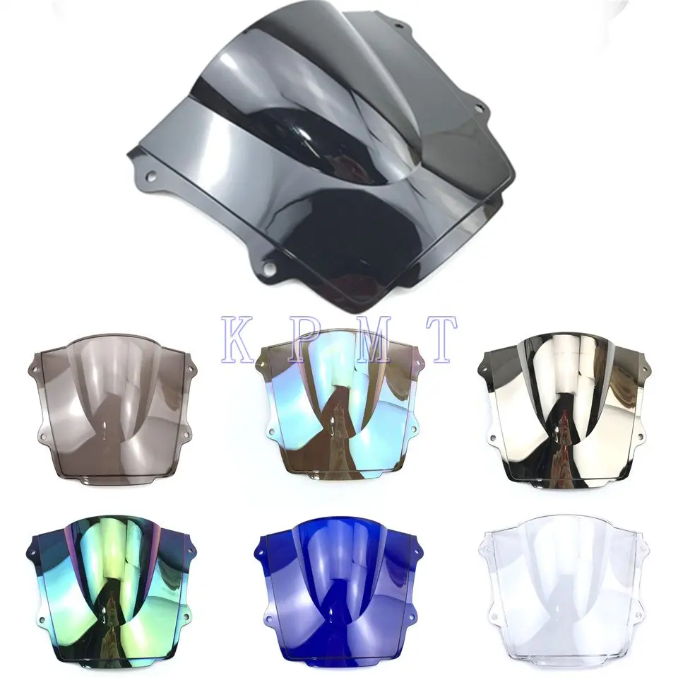 Лобовое стекло для Honda CBR 600RR 2013 2015 2016 2017 2018 ветровое белого цвета двойной пузырь