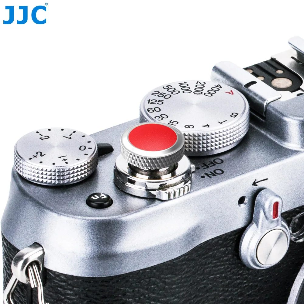 JJC Совместимость мягкая спусковая Кнопка затвора Кепки для цифровой фотокамеры Fuji Fujifilm X-T30 XT30 X-T3 XT3 X100F X-Pro2 X-Pro1 X-T2 X-E3 X-E2S X-T20