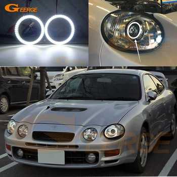 

For Toyota Celica ST202 ST205 1994-1999 Kouki Headlight Excellent Ultra bright DRL smd led Angel Eyes halo rings
