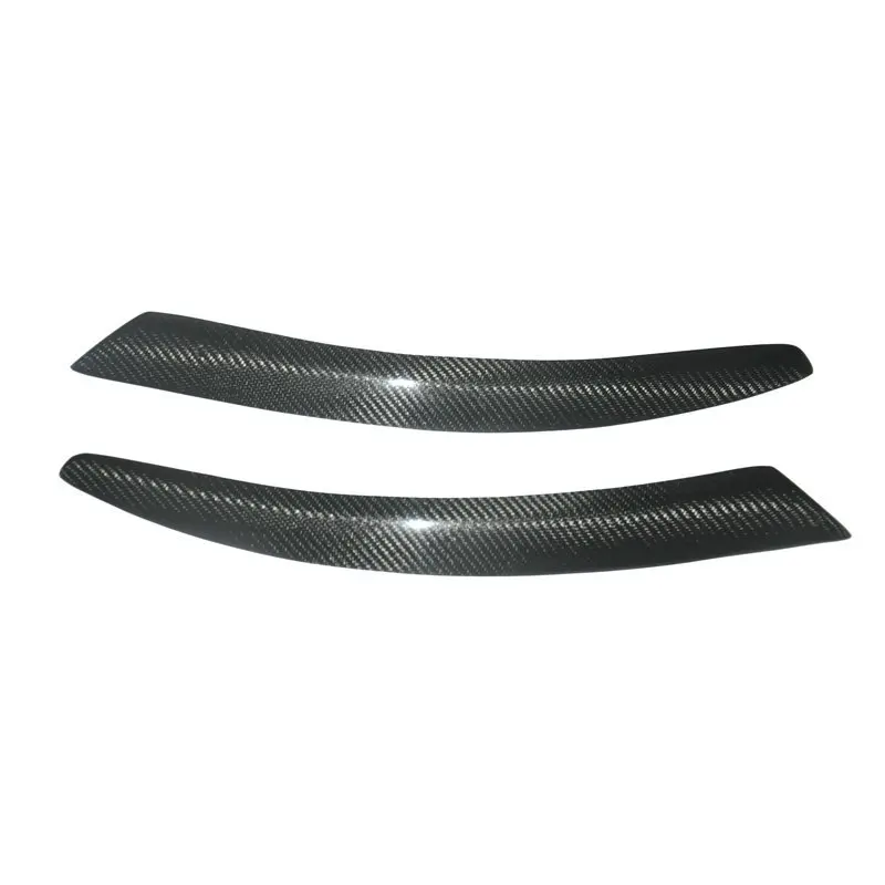 Suitable for AUDI Audi A6 C6 Carbon Fiber Modified Light Eyebrow Eyebrows A6 C6 Headlight Decoration Modified Light Eyebrows