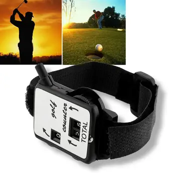 

Golf Counter Wristband Keeper Scorer Stroke Score Score Shot Sports