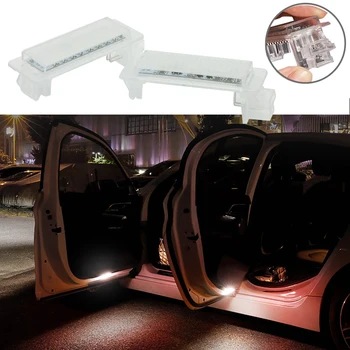 

Car Openning LED Door Warning Light Safety Anti-collision Flash Lights Alarm Signal Lamp Welcome Lamp For BMW MINI X 1 3 5 6