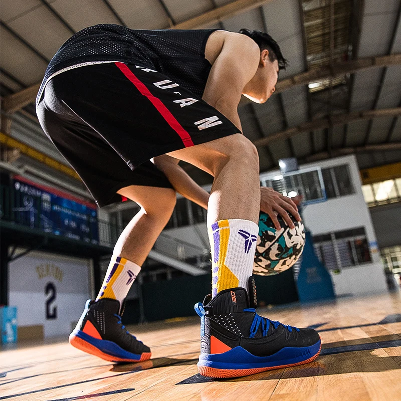 Горячая новинка мужские баскетбольные кроссовки zapatillas hombre Deportiva красные дышащие мужские Ботильоны баскетбольные кроссовки спортивная обувь