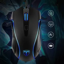 USB эргономичные мыши 6 Режимы фоновой подсветки до 3500 dpi RGB Проводная игровая мышь геймер компьютерная мышь Souris для ноутбука