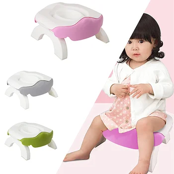 

New Thicken PP5 Travel Baby Potty Kid Training Toilet Seat Portable Baby Outdoor Travel Pot Boy Girl Foldaway Toilet Basin Potty