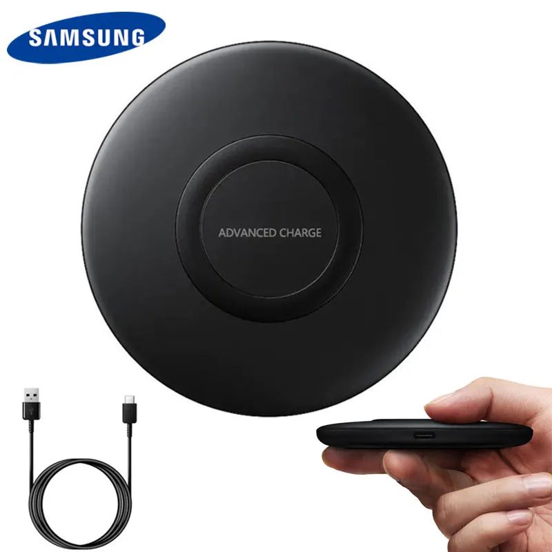Samsung cargador inalámbrico Original para móvil, accesorio para Galaxy S8Plus, SM G9500, S9, S10E, S7, IPhone 8, note 8, 9, XR, IPhone XS MAX, de teléfono móvil| - AliExpress