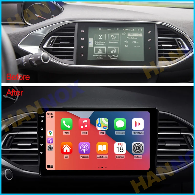 Android Octa-Core autoradio lettore Video multimediale navigazione GPS per Peugeot  308 T9 308S 2013 -2017 accessori unità principale - AliExpress