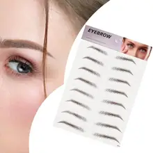 

3D Eyebrow Stickers Long Lasting Waterproof 3D Eyebrow Tattoo Sticker for Women