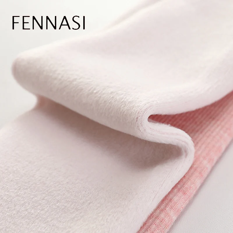 FENNASI, 2 пары, новинка, прямые женские зимние носки, мягкие нейлоновые однотонные женские носки, Осень-зима, дышащие теплые женские повседневные носки
