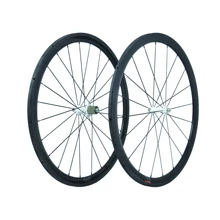 38 мм углеродная колесная трубчатая 3 к Глянцевая базальтовая 23 мм широкая шоссейная велосипедная колесо 700C