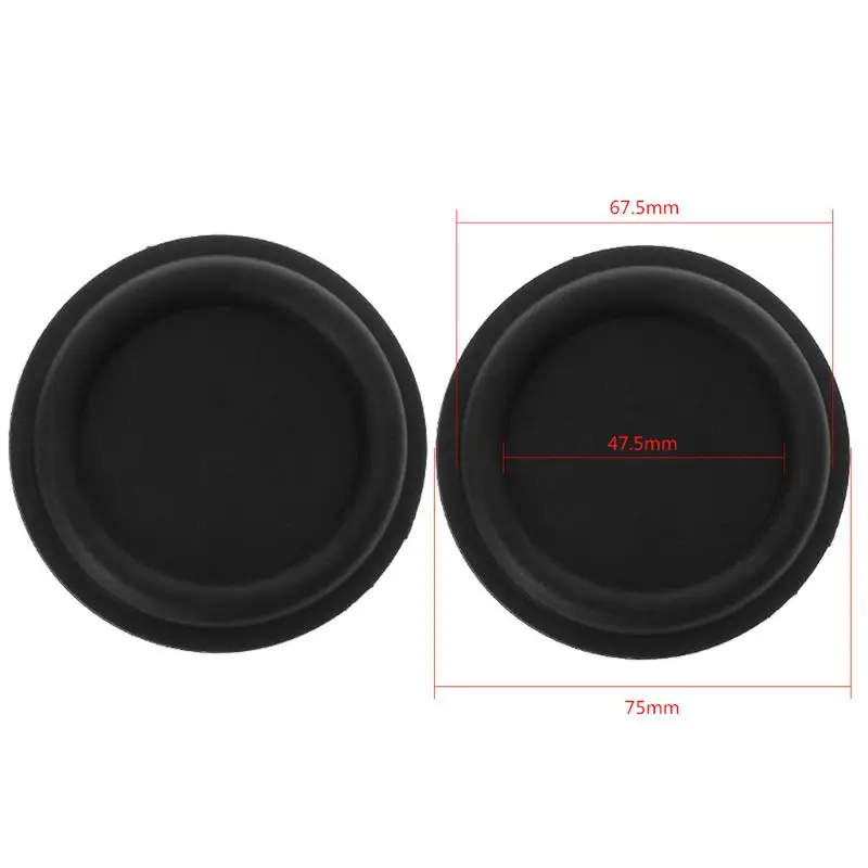 Audio Bass Diaphragm Passive Radiator Speaker Repair Kit - 2 Pack