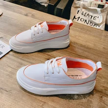 Г., осенняя женская обувь из pu искусственной кожи и хлопка кроссовки для диких студентов, синяя прогулочная обувь chaussures femme E14-62