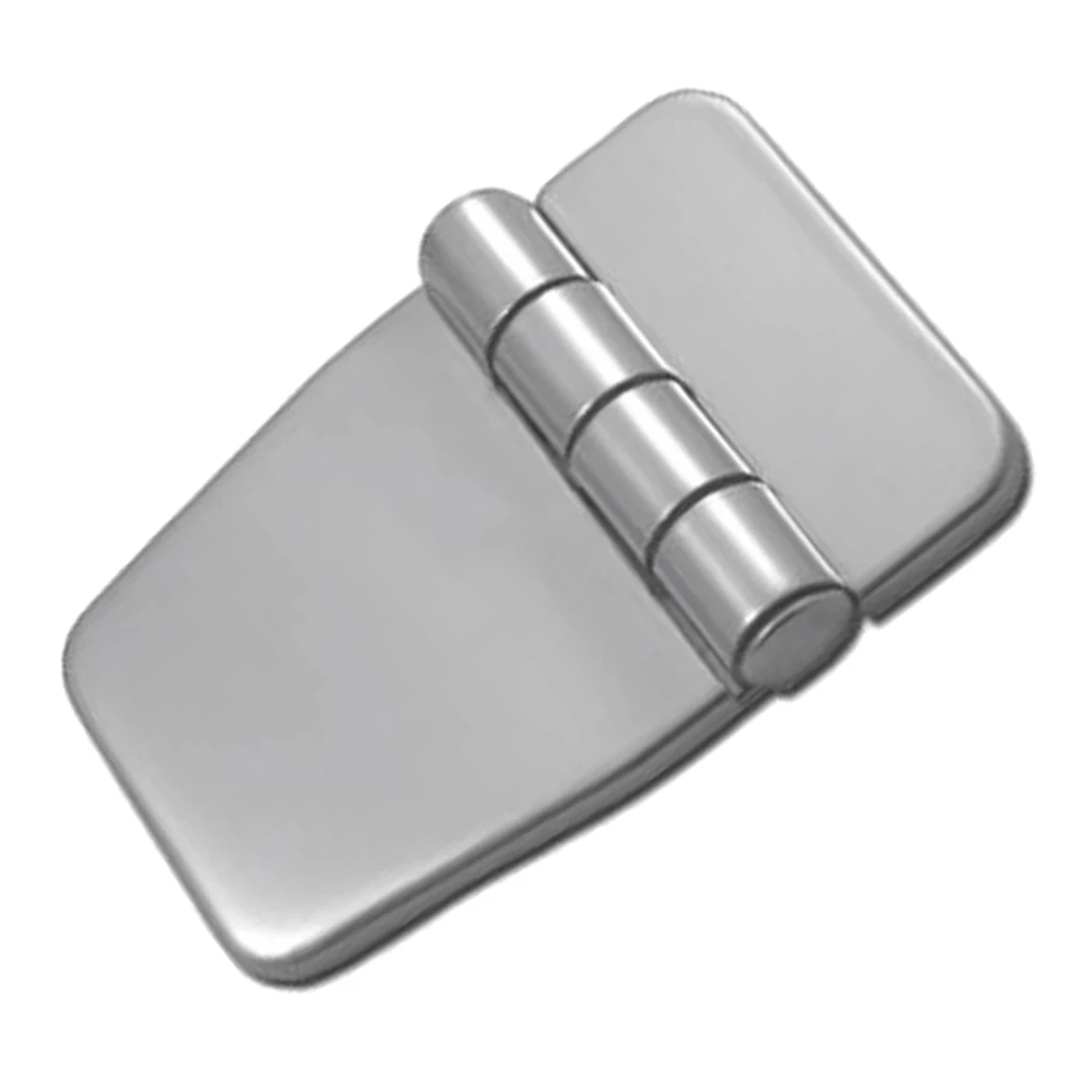 Marine Boat Strap Hinge- Door Shed Box Chest Strap Hinge & Cover- Stainless