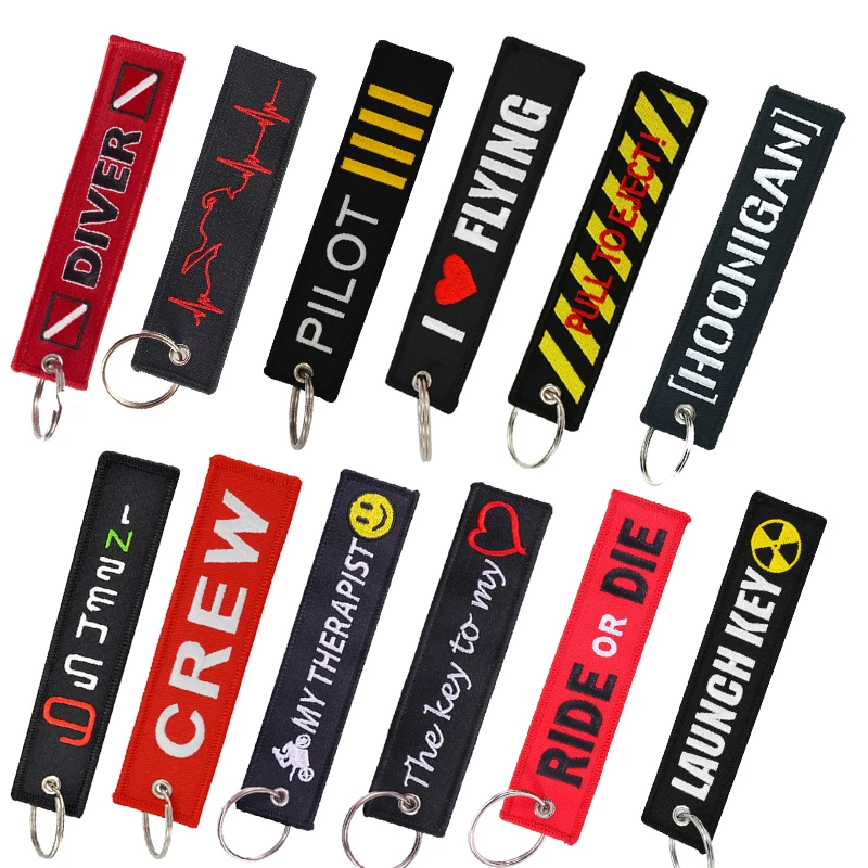 

1PC llavero Diver Chain Keychain chaveiro for Motorcycles and Cars Emboridery Keyring Fashion Motor Key Fobs брелок для ключей