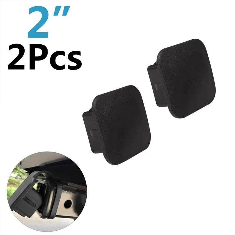 

2 Inch AUTO Trailer Hitch Tube Cover,Rubber Trailer Receiver Plug Cap for Toyota Mercedes Mopar Audi F150 Ford GMC Truck Chevy J