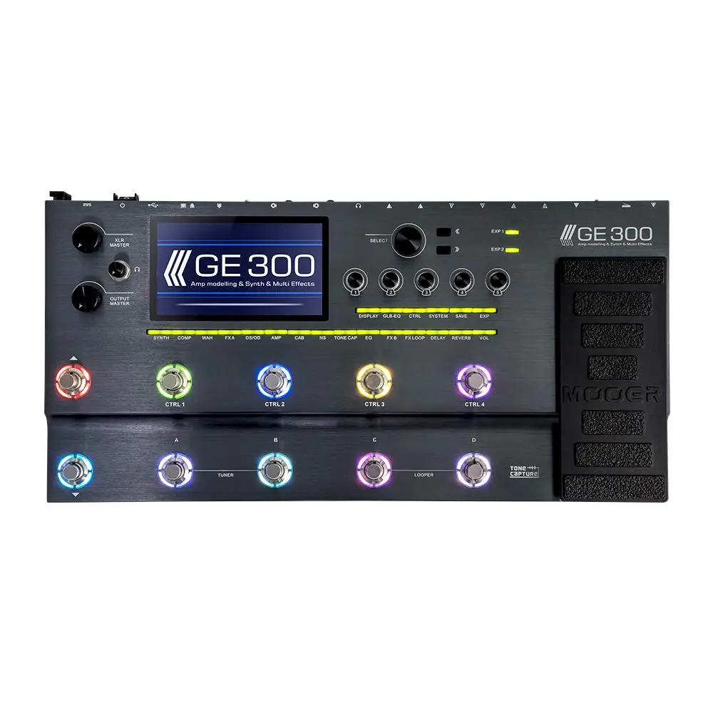 MOOER GE300 многодетный процессор Loop 30 минут 108 Ампер модели 43 ИК акустическая кабина