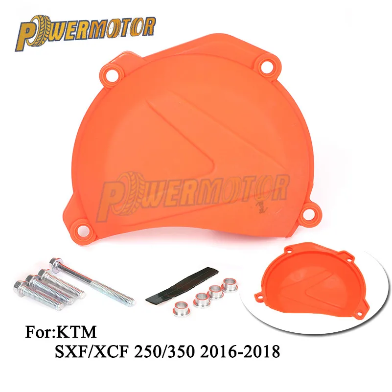 

Motorcycle Plastic Clutch Guard Engine Clutch Cover Side Case Protector For KTM XCF SXF SX-F SX F XC-F XC F 250 350 16 2017 2018