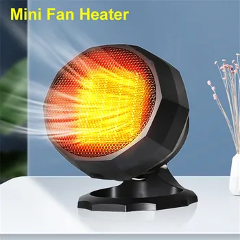 

Mini Electric Heaters Fan countertop Mini home room handy Fast Power saving Warmer for Winter Fan Heating