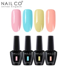 NAILCO 4 шт./компл. Гель-лак УФ светодиодный лак для ногтей горячая краска Гель-лак для ногтей набор все для маникюра Полупостоянный лак Vernis