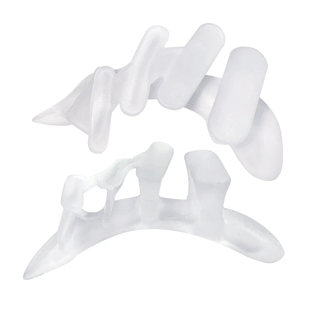 1Pair Toe Separator Hallux Valgus Bunion Corrector Orthotics Feet Bone Thumb Adjuster Correction Pedicure Straightener Foot Care