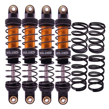 

Hot-4PCS Rock Crawler Metal Oil Suspension Shocks Absorber for SCX10 D90 WRAITH TRX-4 90046 RC CAR,80mm