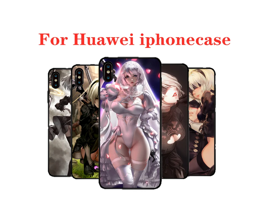 NieR Automata YoRHa Soft Phone Case Cover for Huawei P10 20 30 Mate Honor 8 9 | Дом и сад