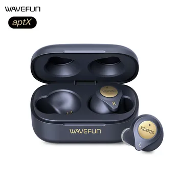 

Wavefun XPods 3T Bluetooth Earphone aptX HIFI Graphene Speakers Wireless Charging Headphones Earbuds Game Headsets Bluetooth 5.0