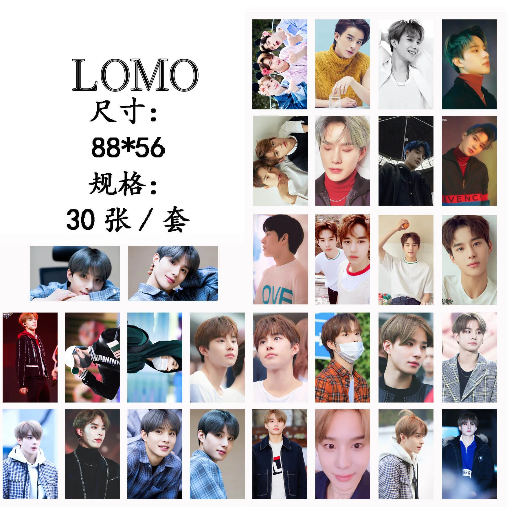 30 шт./компл. photonct 127 Фотокарта хорошего качества K-pop NCT DREAM HD Lomo карты BOSS TOUCH Мода nct127 новое поступление