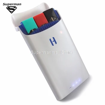 

NEW COCO USB Charger E Cigarette Magnetic Connection USB Charger power bank for JUUL Vape Pen 1500mAh Portable Charging Pods