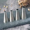 #801~809 Round Piping Nozzles Pastry Tips Cake Cream Decorating Baking Tool Stainless Steel Cupcake Cookie Icing Macaroon 3