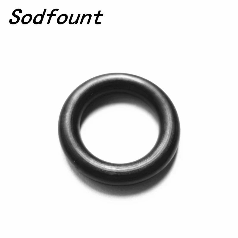 

50 Pcs Black Nitrile Rubber O Ring Grommets Seal 20mm x 25mm x 2.5mm
